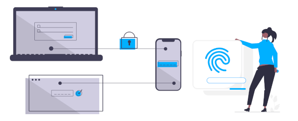 kuvituskuva salasanaton kirjautuminen
